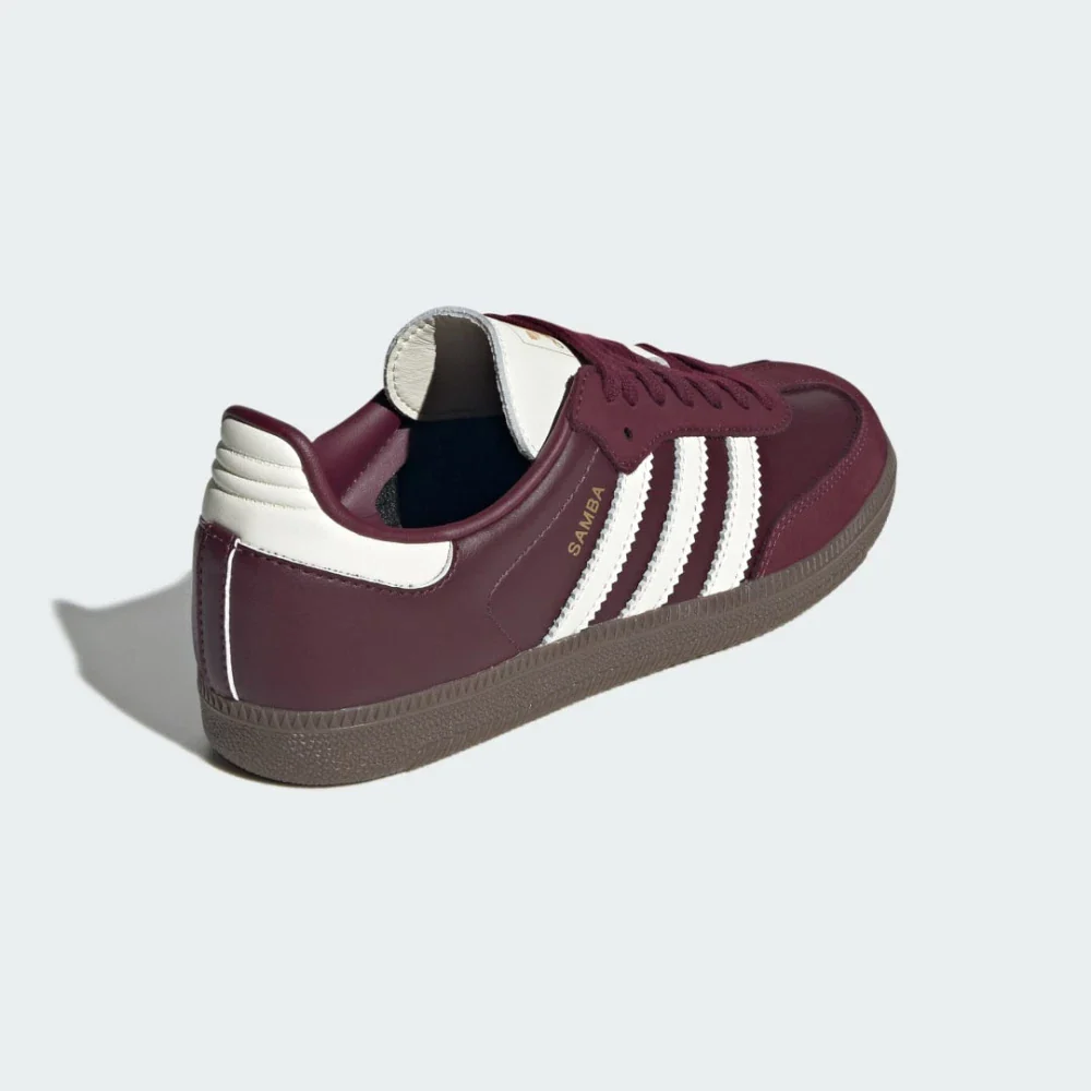 Adidas Samba OG Maroon Off White Gum - Image 4