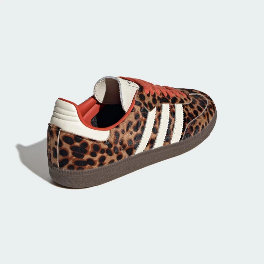Adidas Samba OG Preloved Red Leopard (Women's) - Image 4
