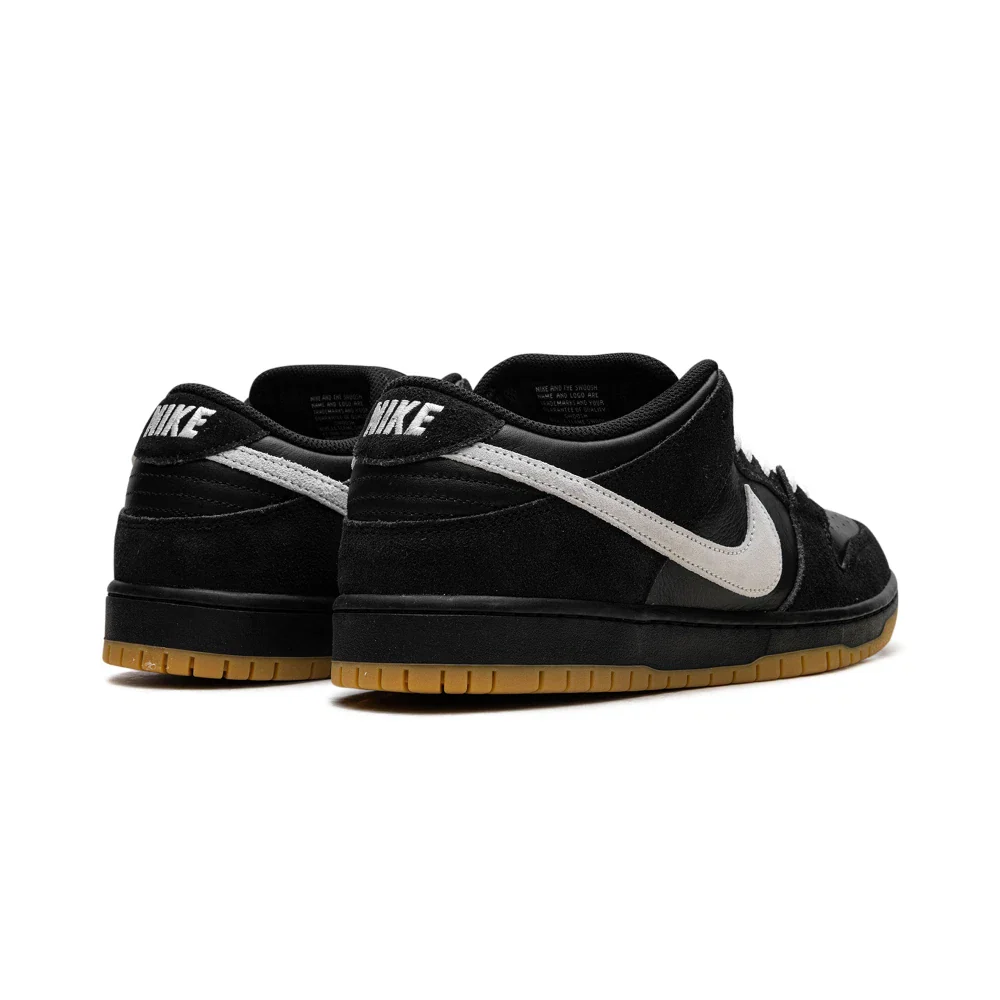 Nike Sb Dunk Low Pro Black White Gum - Image 5