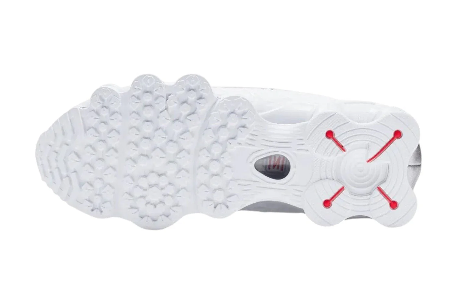 Nike Shox TL Silver Metallic Orange - Image 3