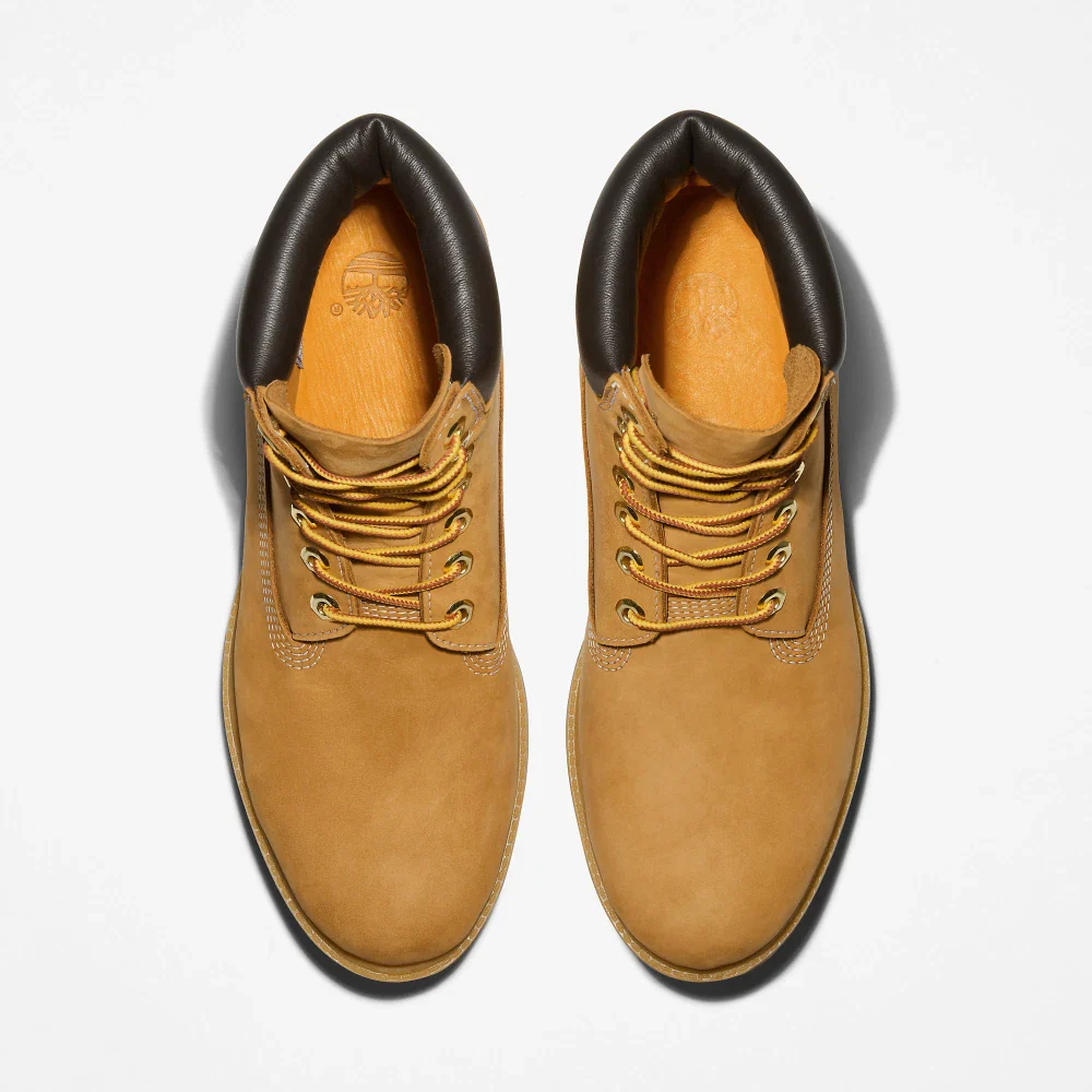 TIMBERLAND PREMIUM 6 INCH LACE UP BOAT BEIGE - Image 4